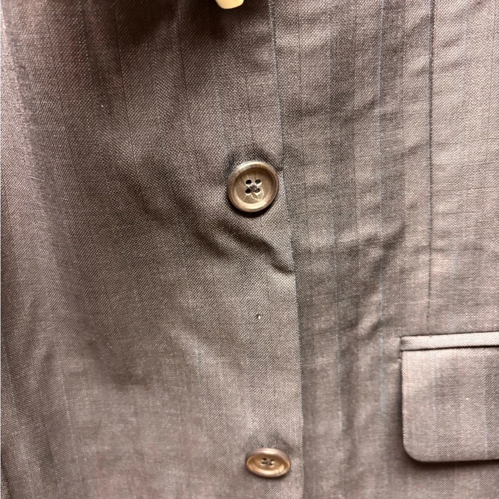 Pronto Uomo Men’s Suit Jacket — Dark Blue (44R)